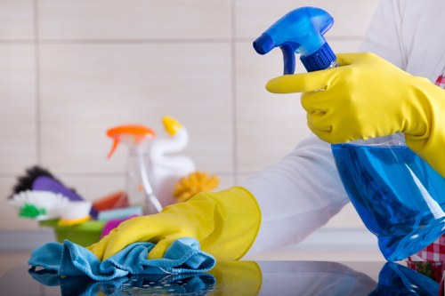Deep cleaning equipment for commercial carpet cleaning in a workplace