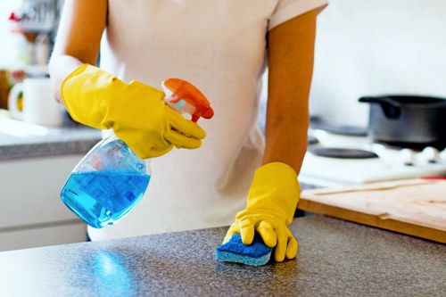 Managers monitoring workplace safety standards