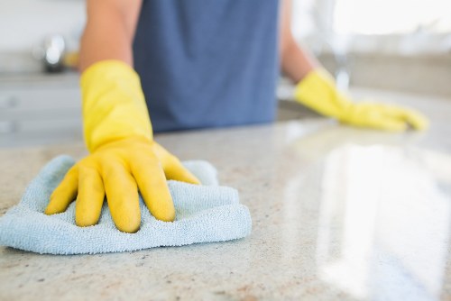 Vacuuming a mattress to remove dust and allergens