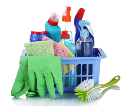 Clean carpeted room after professional steam carpet cleaning
